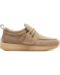 Clarks - Maycliffe "Dark Sand Suede" Loafers - Lyst