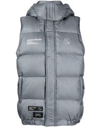 Izzue - Detachable-hood Quilted Down Gilet - Lyst