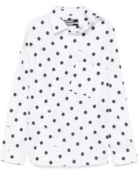Jacquemus - ホワイト＆ブラック La Croisière 'The Cuadro' シャツ - Lyst