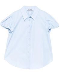 Dice Kayek - Puff-Sleeve Shirt - Lyst