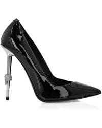 Philipp Plein - Decolette 120mm レザーパンプス - Lyst