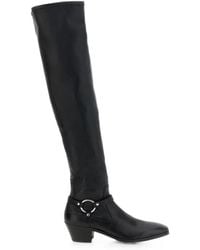 Tom Ford - Leather Clint Thigh-High Boots - Lyst