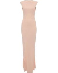 Victoria Beckham - Jurk Met Geplooid Detail - Lyst