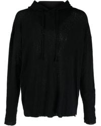 1017 ALYX 9SM - Distressed Cotton Hoodie - Lyst