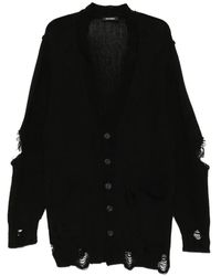 Nude:mm - Cardigan À Effet Usé - Lyst