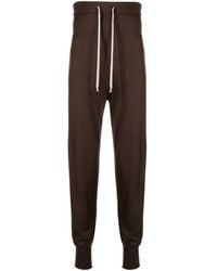 Rick Owens - Knitted Cashmere-blend Track Pants - Lyst