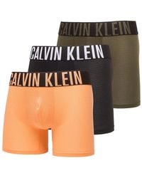 Calvin Klein - Lot De Trois Slips À Taille Logo - Lyst