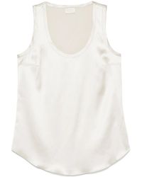 Brunello Cucinelli - Débardeur À Ornements Métalliques - Lyst