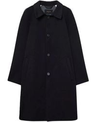 Paltò - Maurilio Db Button-Up Coat - Lyst