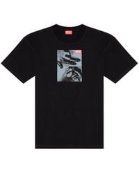 DIESEL - T-boxt-k4 Graphic-print T-shirt - Lyst