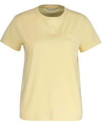 GANT - Logo-Detail T-Shirt - Lyst