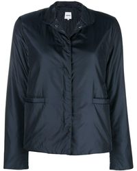 Aspesi Jacke mit verdecktem Verschluss - Blau