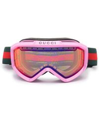 Gucci - Lunettes de ski à logo imprimé - Lyst
