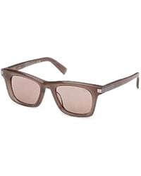 ZEGNA - Rectangle-Frame Sunglasses - Lyst