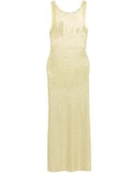 Twentyfourhaitch - Sequin-Embellished Maxi Dress - Lyst