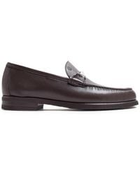 Mengloria - Wynn Logo-Plaque Loafers - Lyst