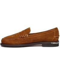 Sebago - Dan Dallas Embroidered Penny Loafers - Lyst
