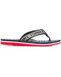 hilfiger flip flops sale