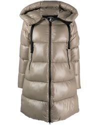 Save The Duck - Isabel Hooded Quilted Puffer Coat - Lyst