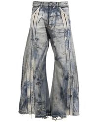 RRR123 - Apocrypha He Rose 2 Distressed-Effect Panelled Jeans - Lyst
