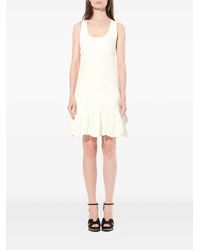 McQueen - Shell-Embroidered Mini Dress - Lyst