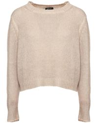Avant Toi - Sweat En Maille Fine À Bords Côtelés - Lyst