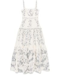 Agua Bendita - Lima Bougainvillea マキシドレス - Lyst