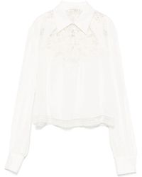 Ermanno Scervino - レース ブラウス - Lyst
