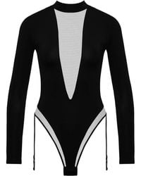Maison Close - Pure Tentation Long-Sleeve Bodysuit - Lyst