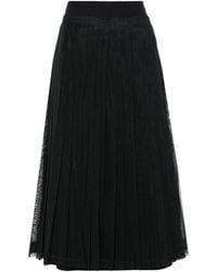 Fabiana Filippi - Pleated Midi Skirt - Lyst