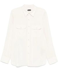 Tom Ford - Twill Shirt - Lyst