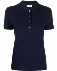 Lacoste - Chest Logo-patch Polo Top - Lyst