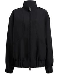 KHAITE - Sigi Zip High-Neck Bomber Jacket - Lyst