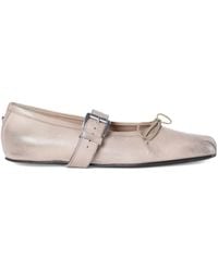 Ann Demeulemeester - Ballerinas aus Nappaleder - Lyst