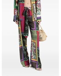 Siedres - Hose Mit Patchwork-Print - Lyst