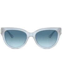 Jimmy Choo - Logo-Plaque Sunglasses - Lyst