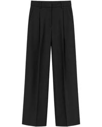 DUNST - Pleated Straight-Leg Trousers - Lyst
