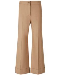 Veronica Beard - Pantalon Ample Darrell À Ourlet Retroussé - Lyst