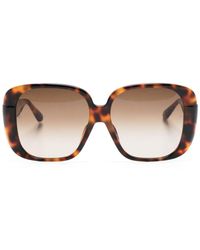 Linda Farrow - Mima Oversize-frame Sunglasses - Lyst