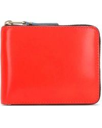 Comme des Garçons - Zip-Around Leather Wallet - Lyst
