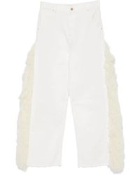 DARKPARK - Fringed Raw-Hem Jeans - Lyst