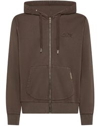 Sun 68 - Hoodie Zippé En Polaire - Lyst