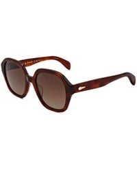 Rag & Bone - Elly Geometric-Frame Sunglasses - Lyst
