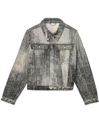 CAMPERLAB - Distressed Denim Jacket - Lyst
