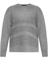 Fabiana Filippi - Textured Knit Sweater With Ribbing And Cable Knit Details - Lyst