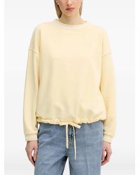 MARC AUREL - Heart-Motif Drawstring Sweatshirt - Lyst