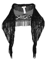 Blumarine - Écharpe À Franges - Lyst