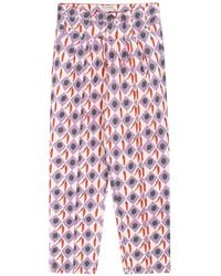 Favorite People - Formaggio Printed Trousers - Lyst