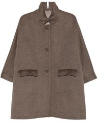 Daniela Gregis - Button-Up Cashmere Coat - Lyst
