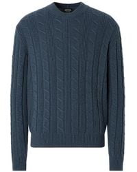 ZEGNA - Light Mélange Oasi Cashmere Crewneck Sweater - Lyst